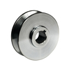 A & I Products Pulley, 1V-Groove 3.2" x3.2" x1.2" A-ADR5052